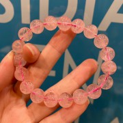 摩根石10mm手串(海藍寶)