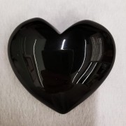 黑曜石心形擺件