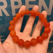 橙瑪瑙11mm手串