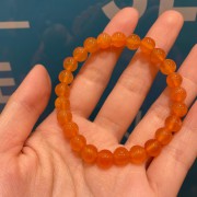 橙瑪瑙7.5mm手串