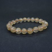 金髮晶9mm手串