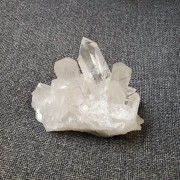 消磁白水晶簇