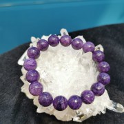 紫龍晶12.5mm圓珠手串