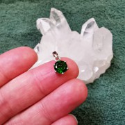 綠透輝925吊墜