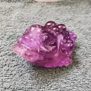 紫水晶蟾蜍 - 擺件