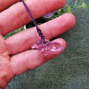 紫水晶吊飾 - 狗
