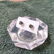 綠隕石925耳環