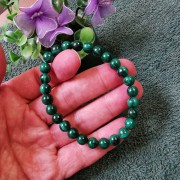 孔雀石6.5-7mm手串
