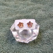 925鎳鐵隕石(天鐵)星星耳環