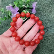 南紅瑪瑙10.5mm圓珠手串