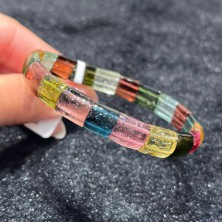 彩碧璽鈪款手串