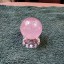 粉紅晶水晶球 - 擺件