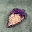 螢石聚寶盆擺件 (黃紫水晶)