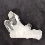 白晶簇擺件