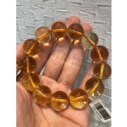高質素黃水晶17.5mm手串