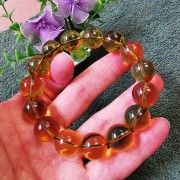 藍琥珀14.5mm手串