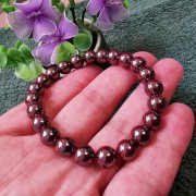 硃砂8mm圓珠手串