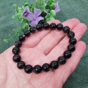 黑髮晶9mm圓珠手串