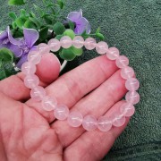 粉紅晶8mm圓珠手串