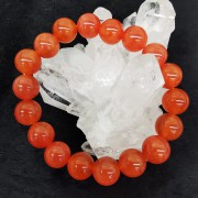 Orange Agate Bracelet 11mm