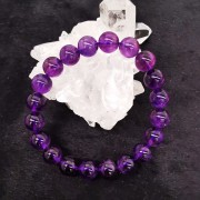 Amethyst Bracelet - 10MM