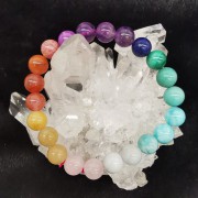 Mixed Crystal Bracelet - 8mm