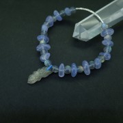 925 Labradorite /Chalcedony Bracelet