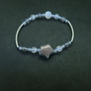 925 Labradorite/ Blue Moonstone Bracelet