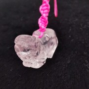 Pink Crystal Pendant (Tiger)