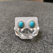 Turquoise 925 Earrings 