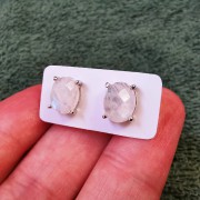 Blue Moonstone 925 Earrings