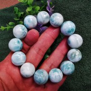 Larimar Bracelet 16-17mm