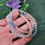 Aquamarine Bracelet / Necklace - 6.5mm