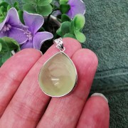 Prehnite 925 Pendant