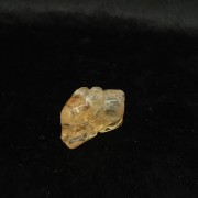 Citrine Pendant - Dog