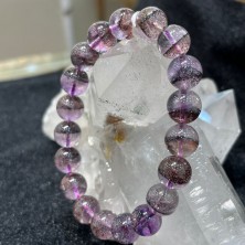 Purple Super Seven 10.5mm Bracelet